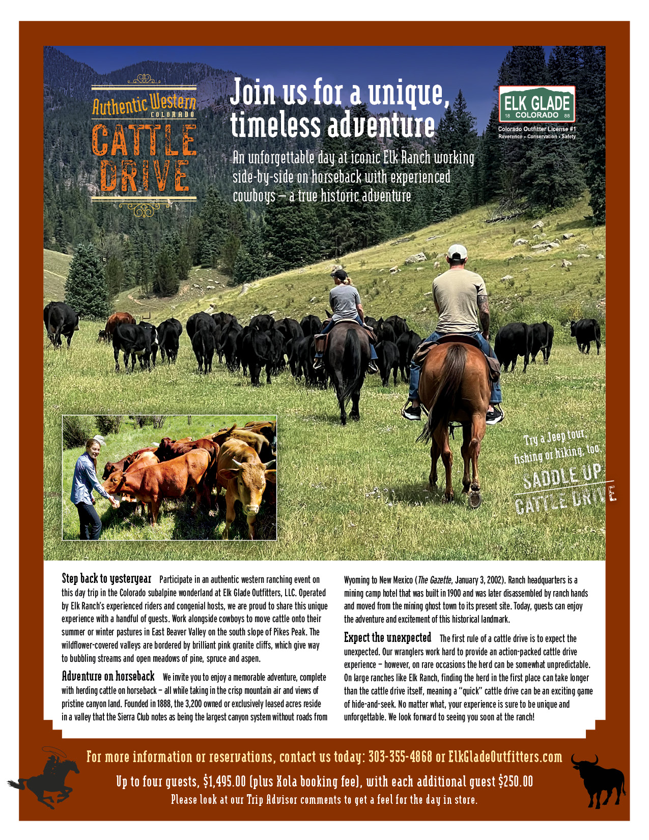 The Elk Glade cattle drive flyer (PDF)