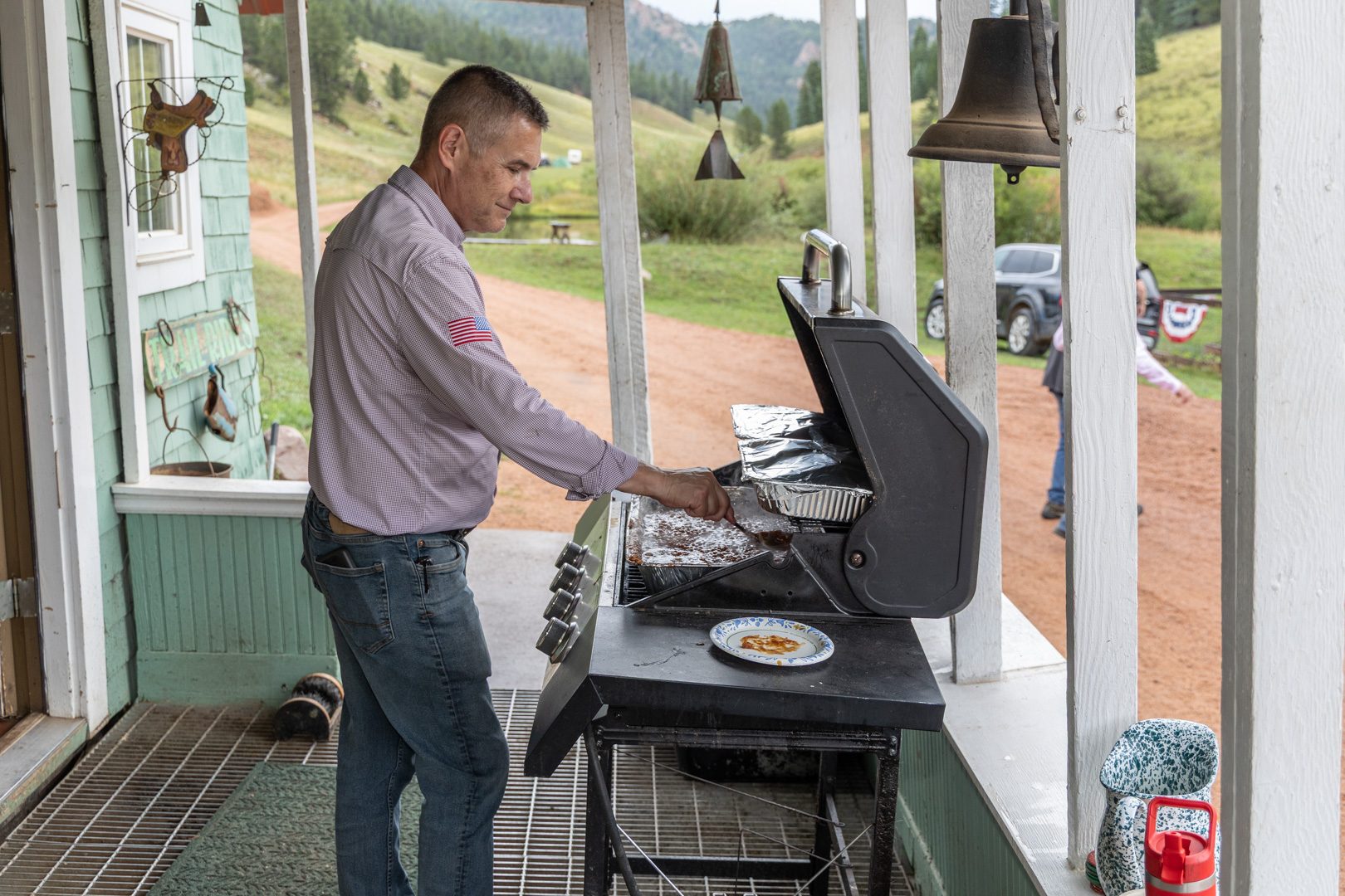 A day at the ranch lodge